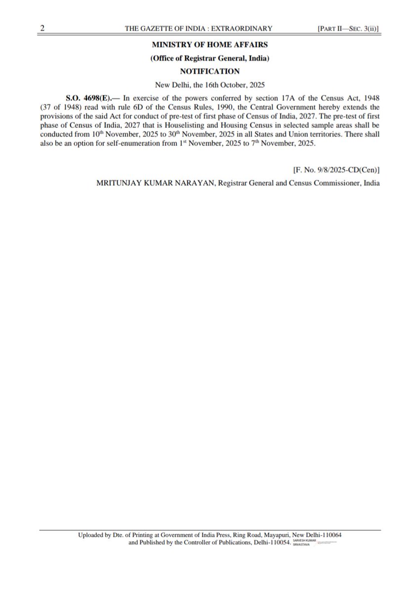 Directorate of Census Operations, West Bengal tweet media