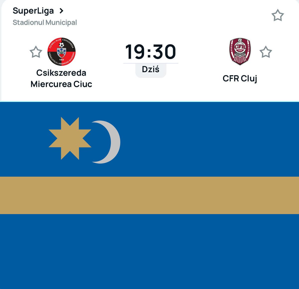 CezaryKawecki's tweet image. 🇷🇴 Absolutny debiutant rumuńskiej Ligi I, Csíkszereda Miercurea-Ciuc to ciekawy, etniczno-kulturowy twór.

To klub reprezentujący węgierską mniejszość etniczną (Szeklerów) z obszaru Seklerszczyzny. Jego nazwa jest węgierska, a klub jest silnie wspierany finansowo i ideologicznie…