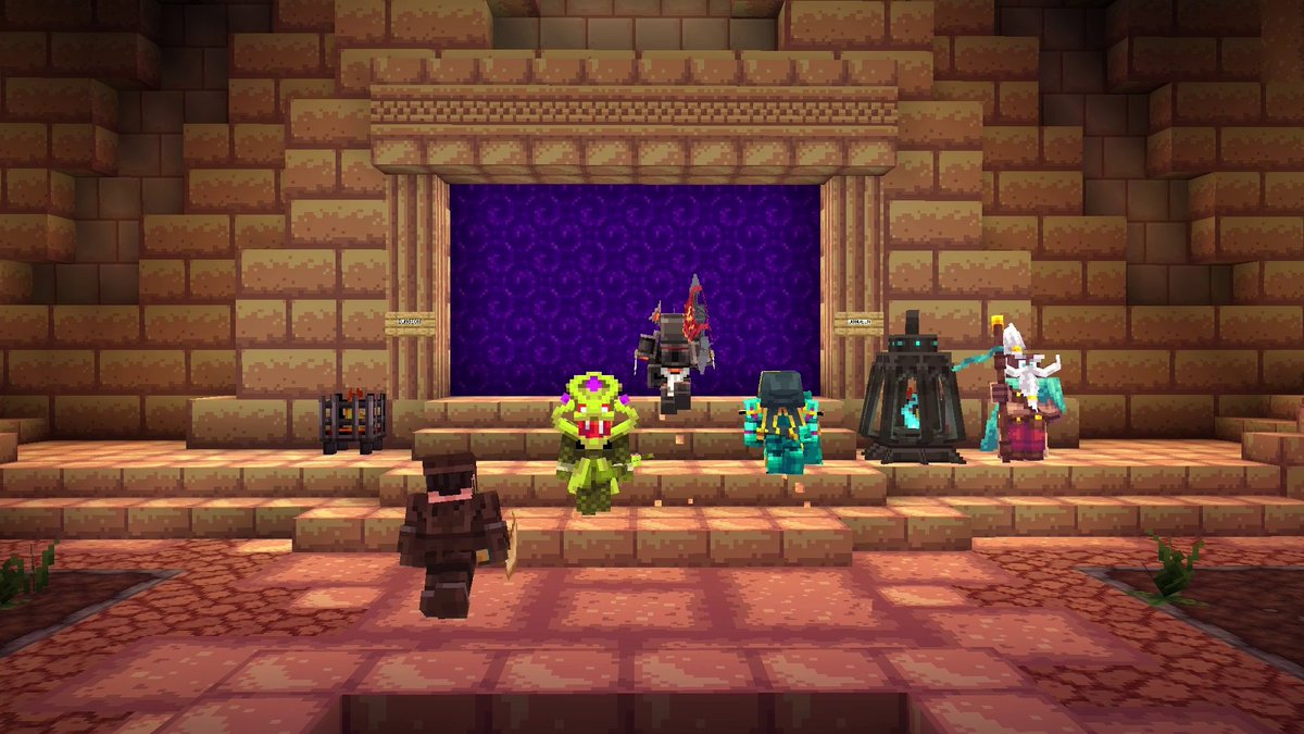 Minecraft tweet media