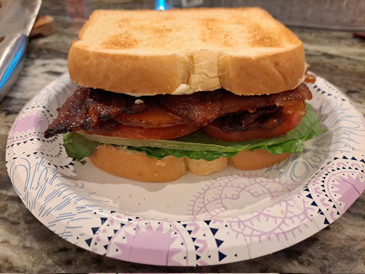 Candied Bacon BLT!!! I'm in my Happy Place!!