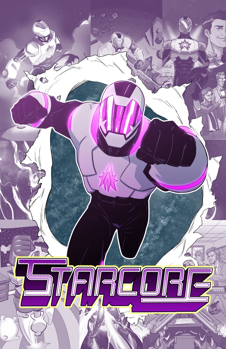 Starcorecomic.com
Corey thought his hometown was quiet — until he found the alien Starcore armor.
What he unleashed reveals a hidden alien presence and puts him in the crosshairs of a ruthless government mercenary unit bent on taking the armor and erasing the truth.