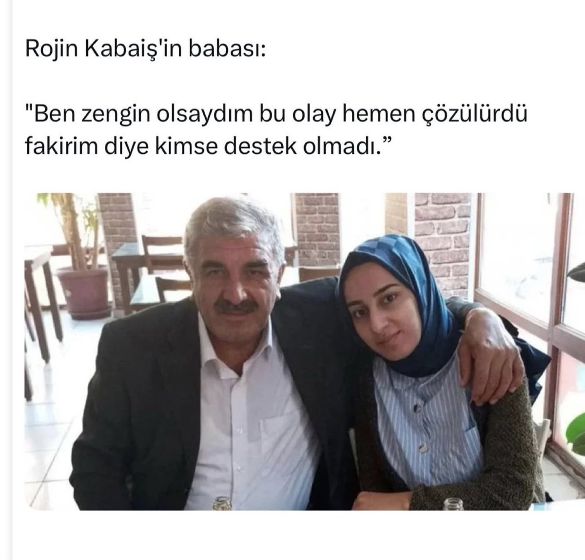 Adalet yürüyüşünde yalnız değilsin güzel abim . Er ya da geç adalet tecelli eder umarım 🙏
#RojinİçinAdalet