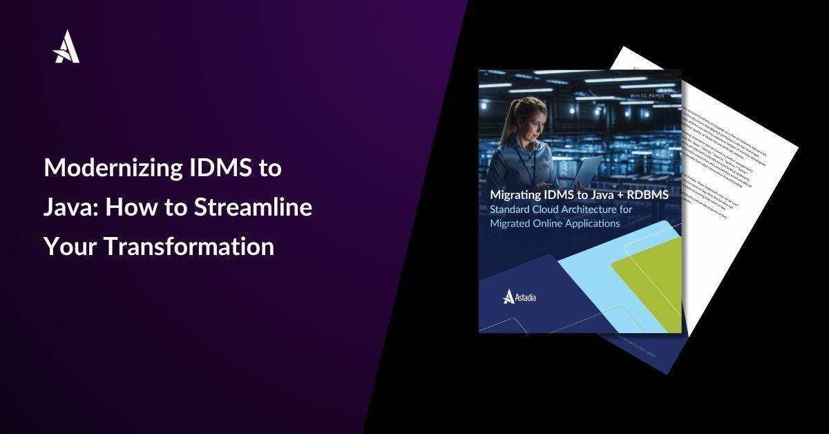 AstadiaInc's tweet image. ☁️ Ready to transform your operations by shifting from #IDMS to a cutting-edge, expandable framework? Here, we explore in-depth the advantages of transitioning to #Java, providing key reasons why it&apos;s the ideal option for securing your infrastructure long-term.

Learn how…