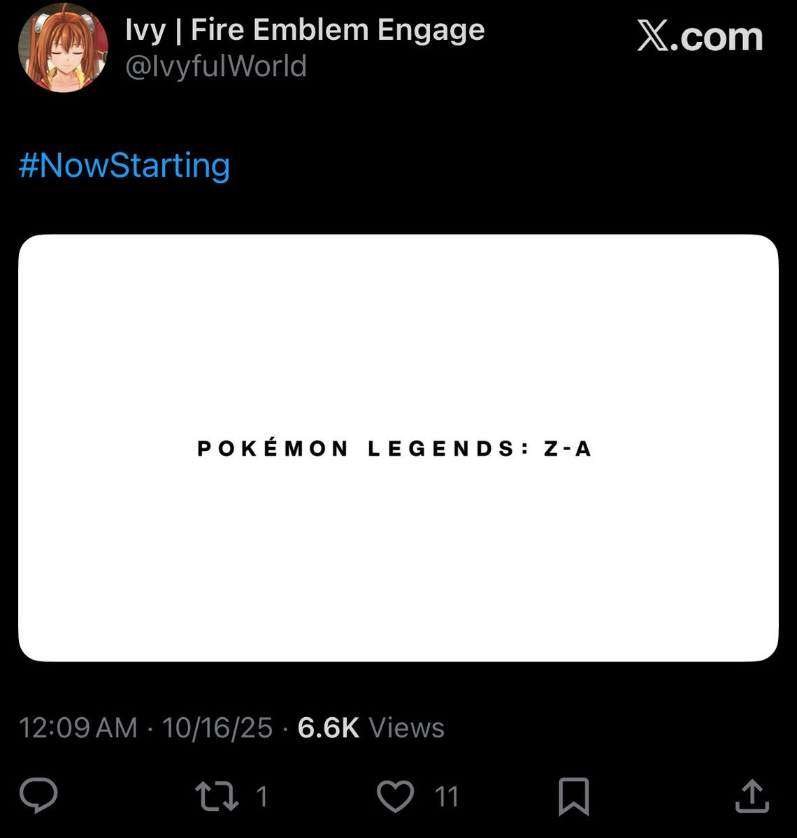 IvyfulWorld's tweet image. My tweet about starting engage got way more likes than my one about starting ZA. This is a clever reference to the fact that engage is a 10 times better game than ZA