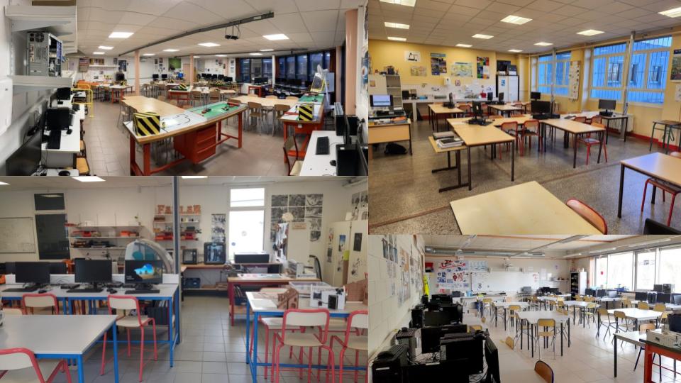 Une immersion au cœur des salles de technologie

Découvrez l'article de l'<a href="/AcBordeaux/">Académie de Bordeaux</a> qui présente des exemples d'aménagements d'une salle de technologie.

Des exemples inspirants qui peuvent être adaptés en fonction du contexte local.

▶️ ent2d.ac-bordeaux.fr/disciplines/st…