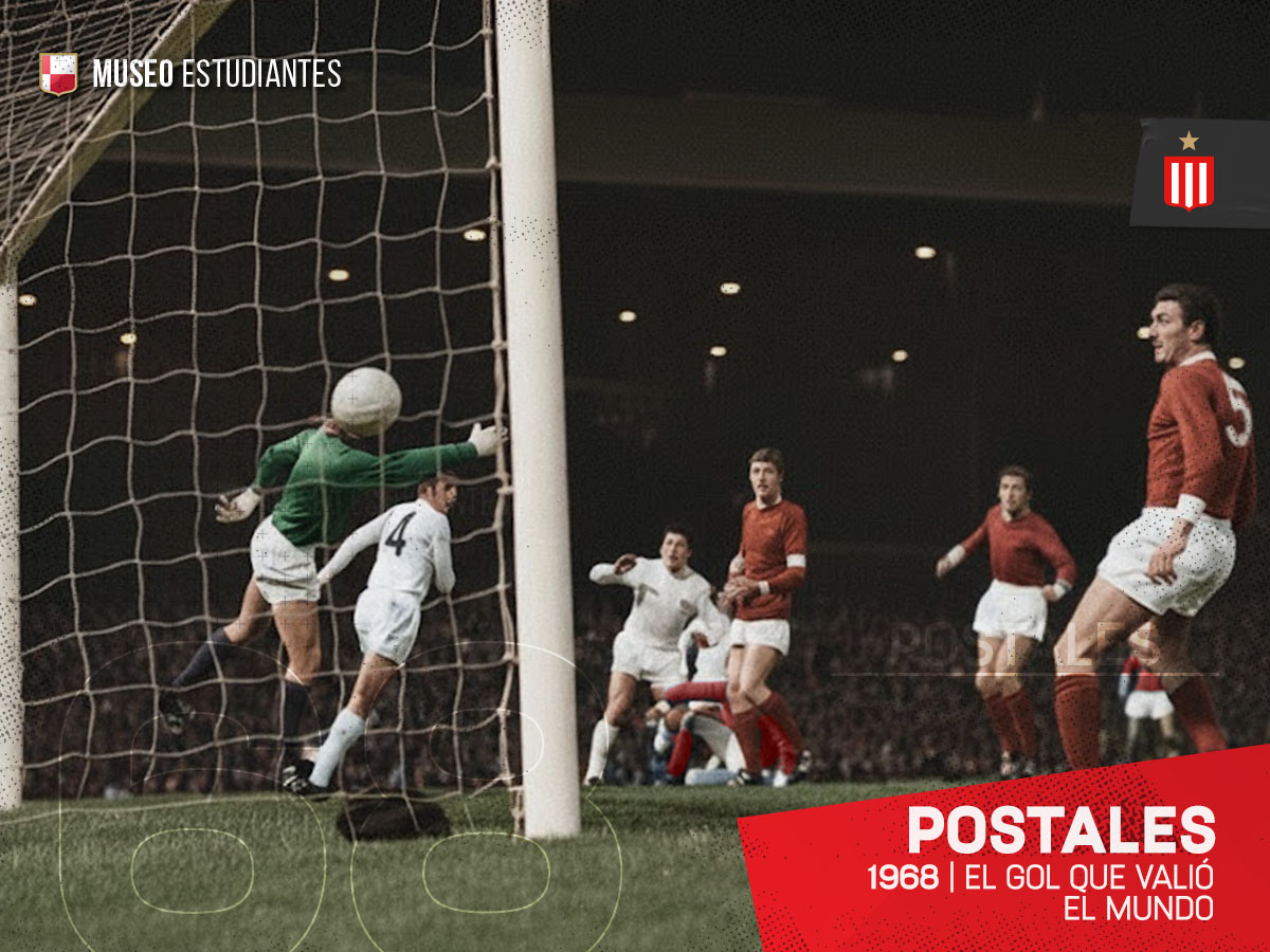 POSTALES | 1968

EL GOL QUE NOS VALIÓ EL MUNDO
La jugada de laboratorio del Zubeldía, centro quirúrgico y pasado de Madero, saltan varios para distraer a Stepney,y cabezazo cruzado de la 'Bruja' Veron.

GOOOL!!!!

ESTUDIANTES CAMPEÓN DEL MUNDO!
#Efemérides #MuseoEstudiantes #EDLP