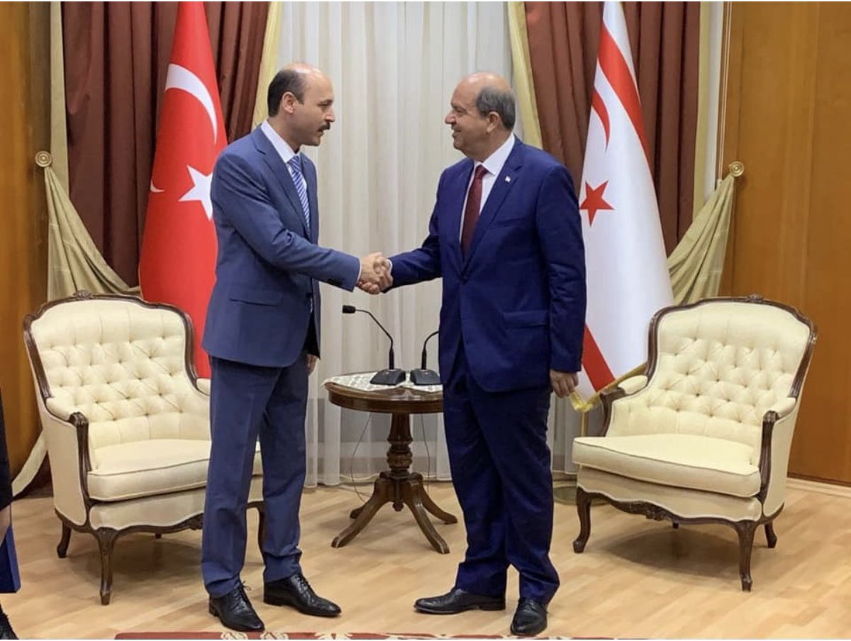 KKTC’de 19 Ekim Pazar günü Cumhurbaşkanlığı seçimi yapılıyor.

Cumhurbaşkanı Sayın Ersin Tatar’a başarılar diliyorum.

İnanıyorum ki, Kıbrıs Türk halkı;
Türk Mukavemet Teşkilatı’nın direniş ruhuna,
Dr. Fazıl Küçük’ün davasına,
Kurucu Cumhurbaşkanı Rauf Denktaş’ın mücadelesine,