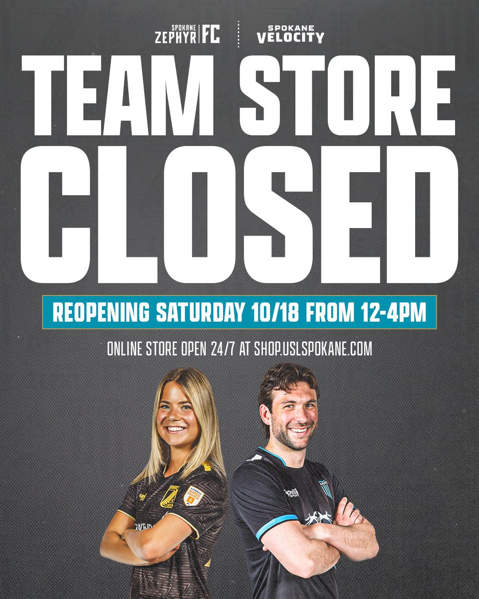 The Team Store at the Davenport Grand Hotel is temporarily closed and will reopen Saturday, October 18 from 12 to 4 PM 📆

Shop with us online 24/7 🛒
