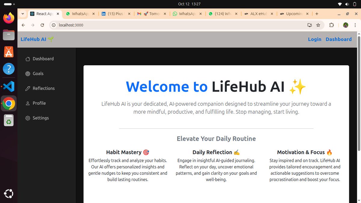 PiusProgrammer's tweet image. Here is my Web App Intergrated with AI still in progress
#software_development #codingstruggle