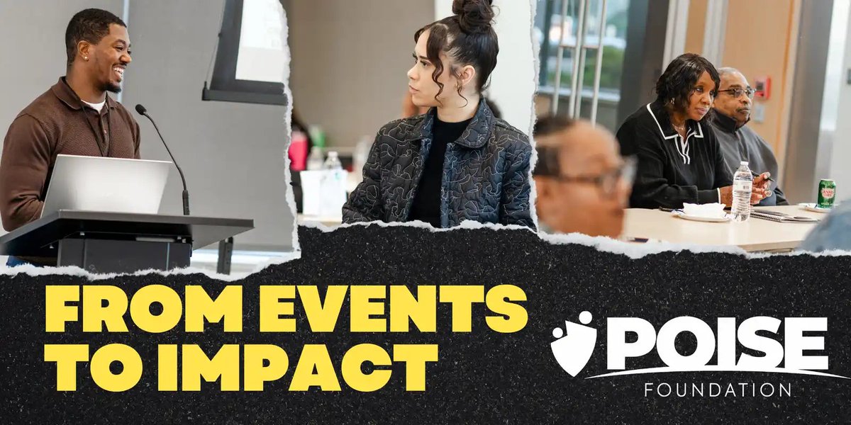 POISEFOUNDATION's tweet image. Nonprofits, churches &amp;amp; grassroots orgs — ready to boost your grant game? 💪
Join POISE Foundation’s From Events to Impact workshop on Oct 21 (12–2 PM) at Homewood CEC!
Free, hands-on, &amp;amp; led by expert Shaqui Scott.
🔗 events.humanitix.com/from-events-to…