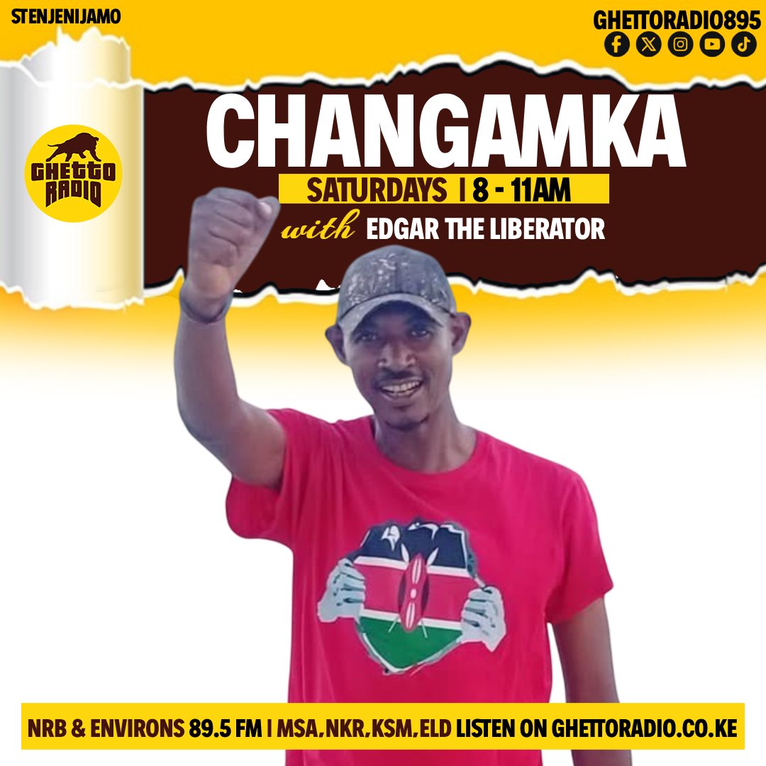 Good morning !  
Githaa ni ya #Changamka Platform yako ya #SocialJustice ukiwa na <a href="/LIBERATOREDGAR/">Edgar Ogutu(liberator)</a> 

Tuchapiane 🤙 0711 443 886