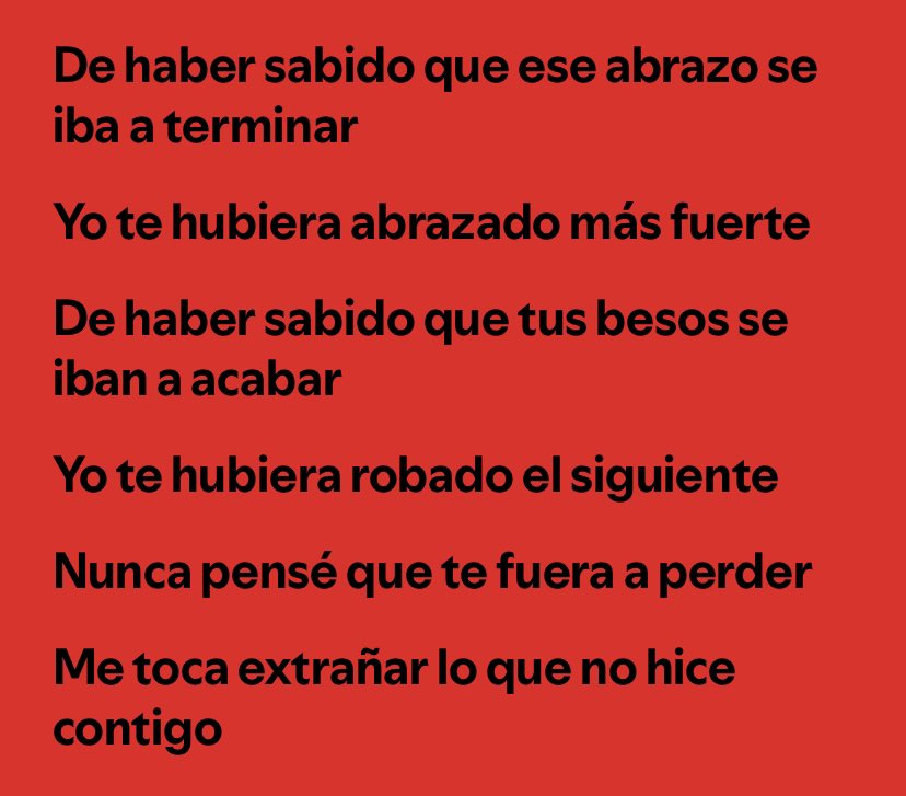 Queeeen__C's tweet photo. Hoy se cumple una mes de la ultima vez que te abraze… y pega mas esta canción https://t.co/JOK0z2LVED