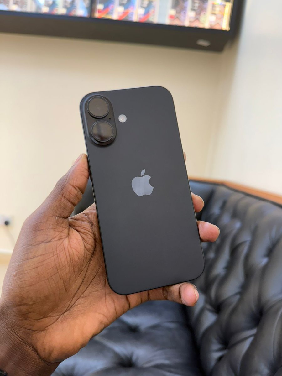 TechChapK3's tweet image. Apple iPhone 16
256gb Storage
EX-UK
Available @Ksh.103,000
#iPhone #iPhone16 #iphonekenya #iphonedeals #iphonelife #iOS26 #apple #applekenya #appledevices #appledeals #applelife #tech #techlife