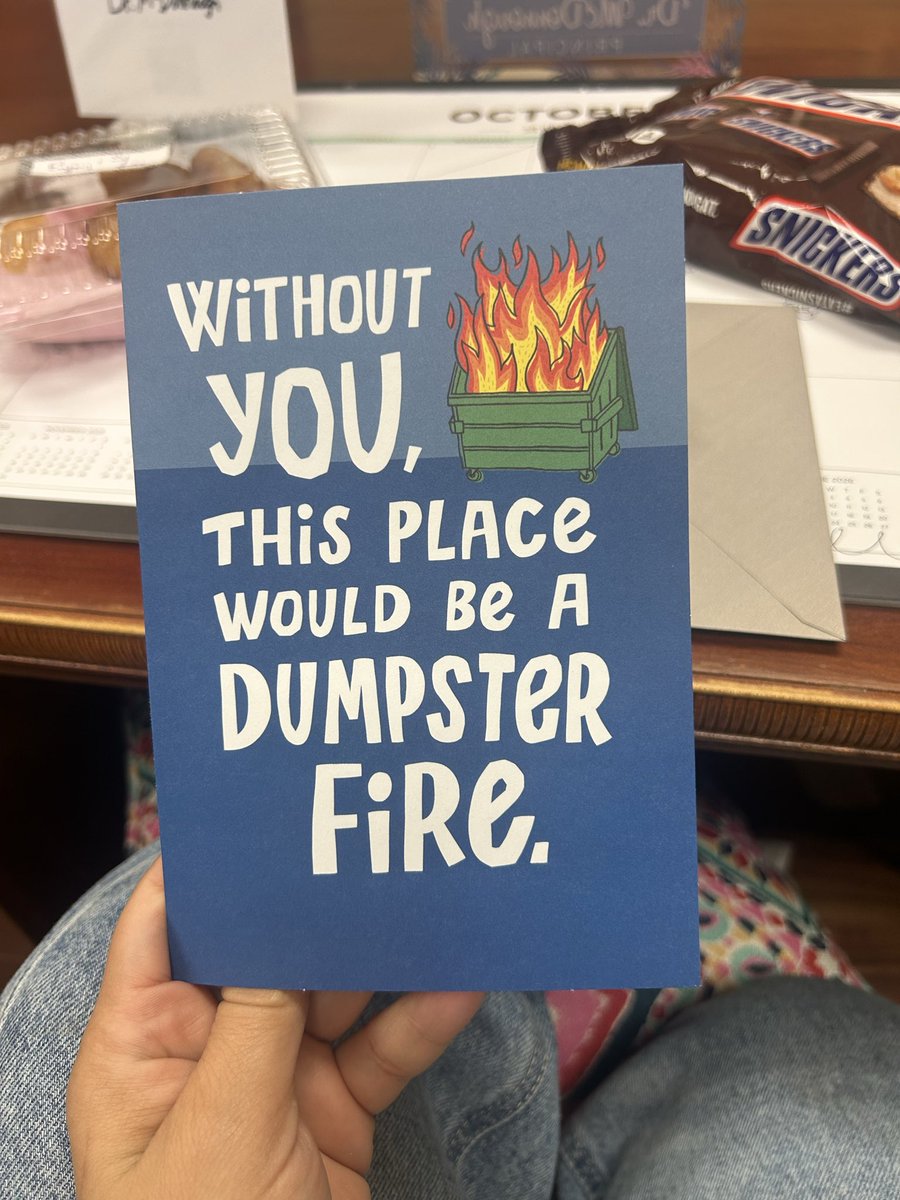 For boss’ day- my people sure know how to make me 🤭😂
Little secret, they don’t know that I’m MORE thankful for them!!!
It’s a privilege to get to be principal <a href="/palmspringsms/">Palm Springs Middle</a> 💙💛