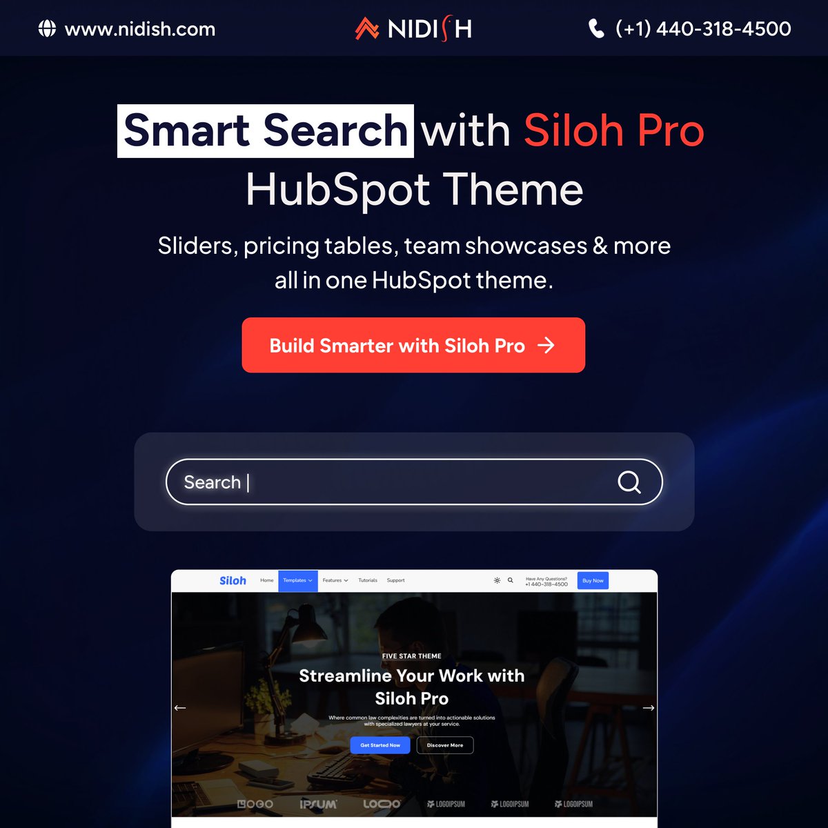 LlcNidish's tweet image. 🚀 Build smarter websites with Siloh Pro – the ultimate HubSpot theme!
From sliders &amp;amp; pricing tables to smart search and team showcases — everything you need in one theme.
Start building better today 👉 hubs.ly/Q03NgW-l0

#HubSpotTheme #WebDesign #SilohPro #HubSpotCMS