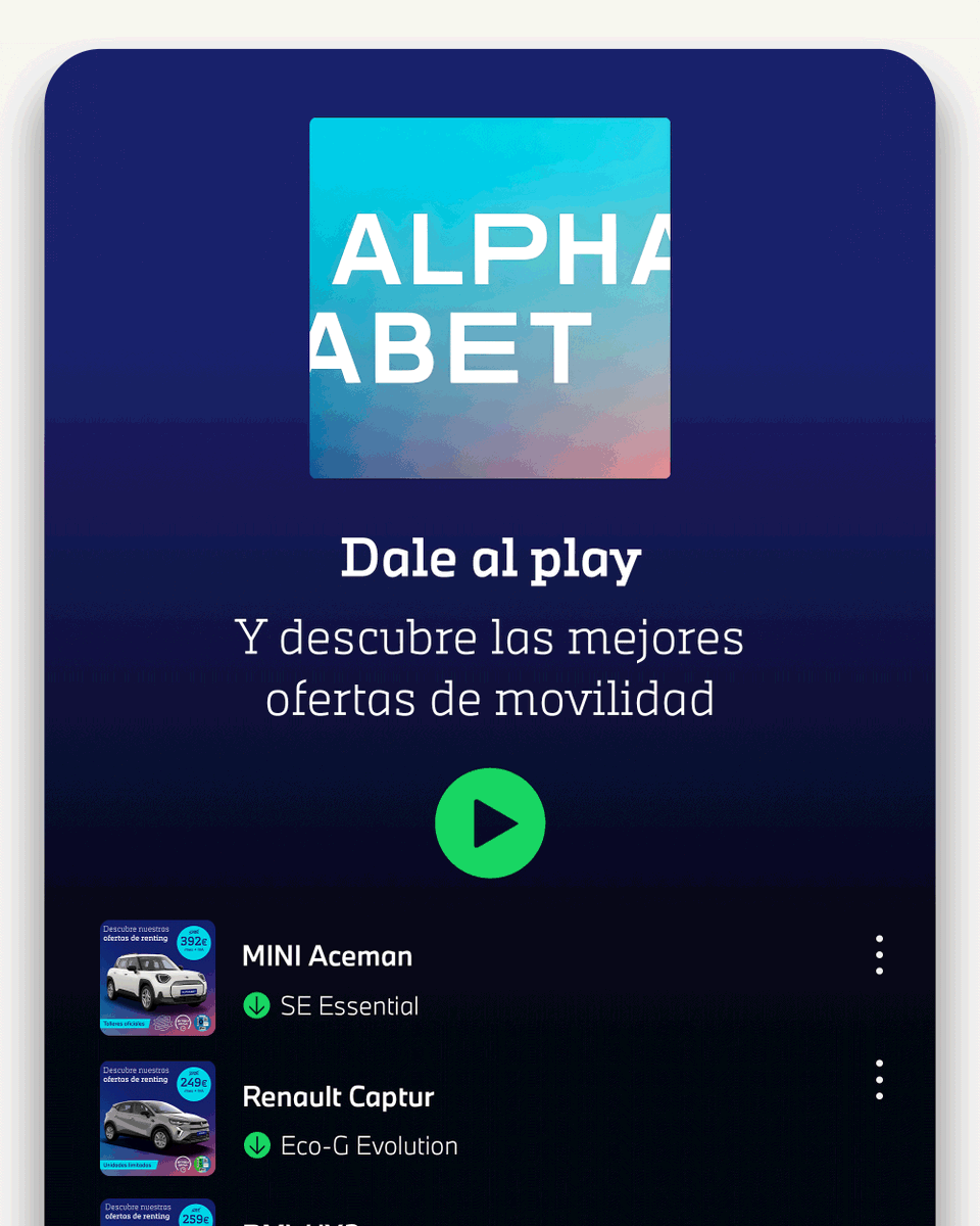 Alphabet España Renting tweet media