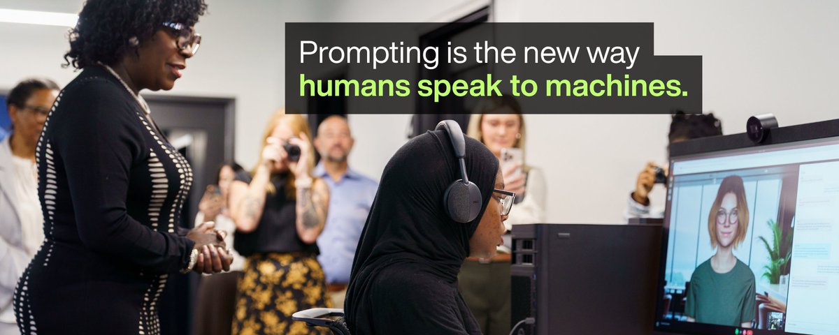hopeworkscamden's tweet photo. Read the latest blog - “AI in Every Job: Why Prompting Is the Skill No One Can Afford to Ignore.” 

https://t.co/uJStrSfAnO 

Ready to light up your team’s potential with AI services?

📩 Reach out to sales@hopeworks.org - and let’s power your workforce for the future. https://t.co/Dk3RsUmxsu