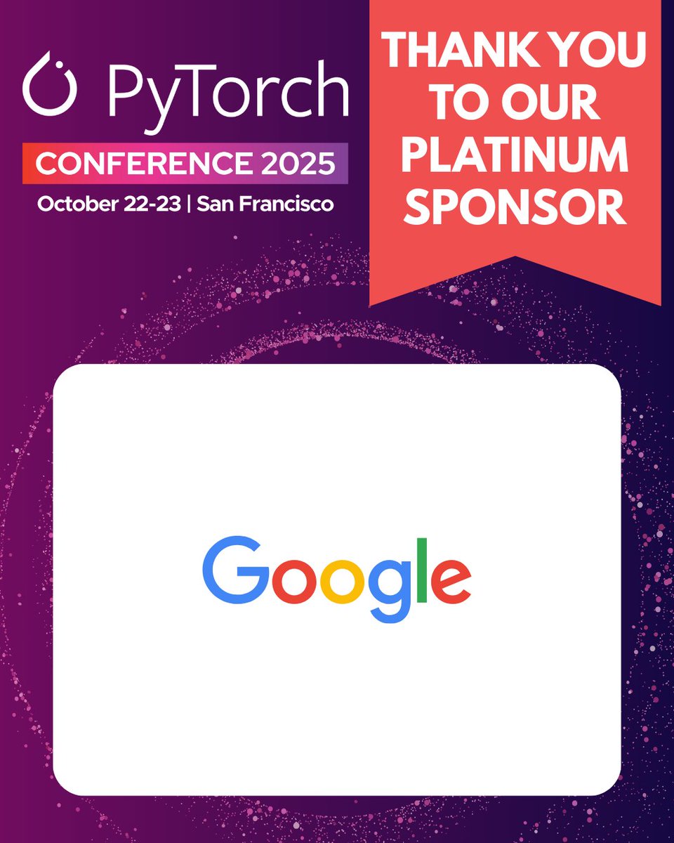 PyTorch's tweet image. Powering the PyTorch ecosystem at #PyTorchCon! Learn to deploy Llama 3 models with high-throughput vLLM serving on Google Cloud GPUs. Boost your inference performance today. hubs.la/Q03LzsQ00
Register: hubs.la/Q03Lzwhv0
Schedule: hubs.la/Q03LzwrL0