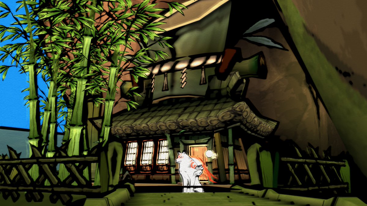 OkamiOfficial's tweet image. What home from Okami would you love to cozy up in?