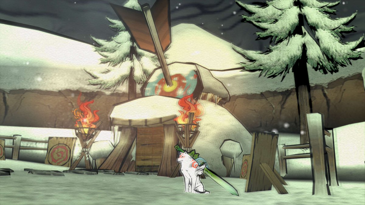 OkamiOfficial's tweet image. What home from Okami would you love to cozy up in?