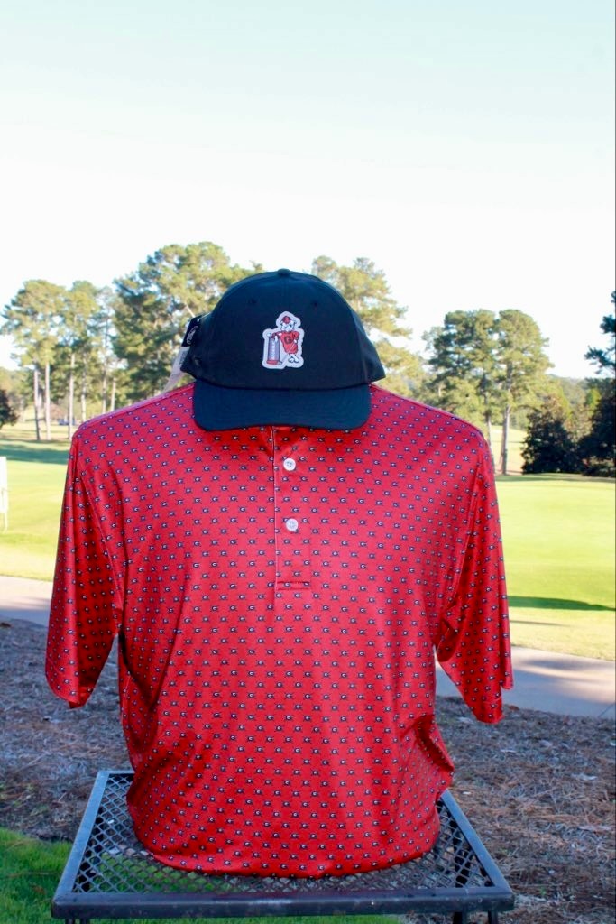 UGAGolfCourse's tweet image. Get gameday ready with new Georgia gear from the UGA Golf Course!🏌️‍🐾
Our latest merchandise is selling fast, so stop by soon to stock up before the Dawgs take on Ole Miss. Show your red and black pride on and off the course!