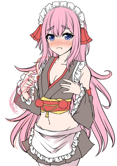 鴉天狗界に伝わる術で、お姉さんの姿になったけど
胸は一翻のままだった千羽黒乃師匠のイラスト描いてる 