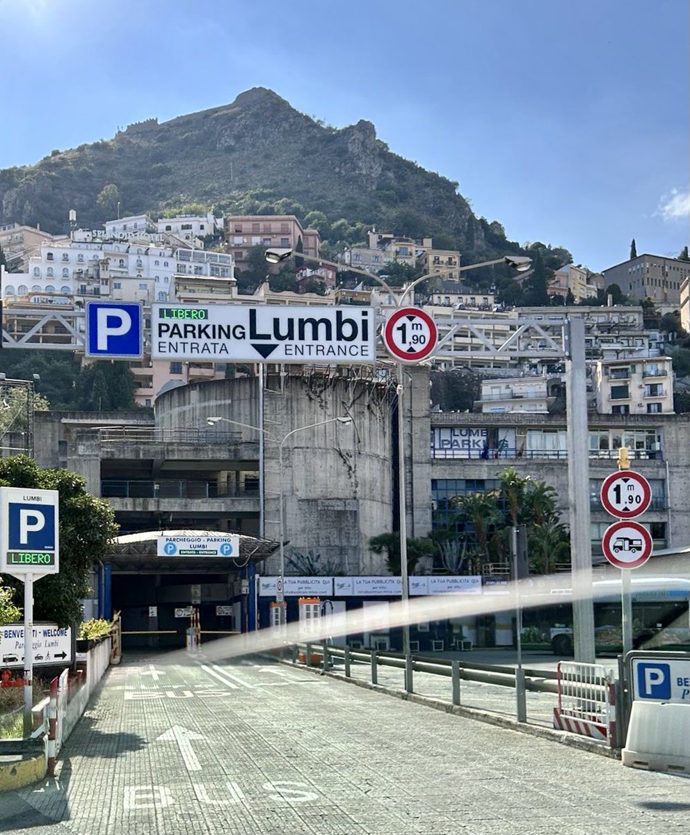 A couple of friends have popped into my near namesake car park in Sicily recently. Sadly I don’t get paid any royalties…