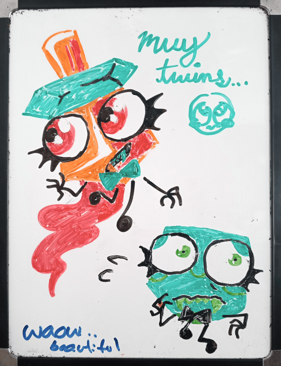 autumnaurora__'s tweet photo. [ osc ] whiteboard drawing long since erased... https://t.co/E1KYUI3NCF