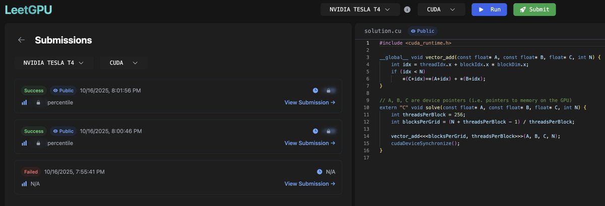 imsakg's tweet image. Starting competitive programming again. This time programming GPUs to make em brr by shaping my code around big-O: