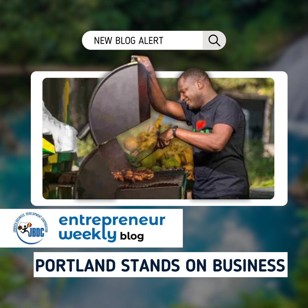 Explore the parish of Portland with us in the Entrepreneur Weekly Blog. 

#JBDC #EntrepreneurWeekly #blog #entrepreneur #smallbusiness #Portland #PortAntonio #agroprocessing #agropackaging #tourism #destinationJamaica

jbdc.net/portland-stand…