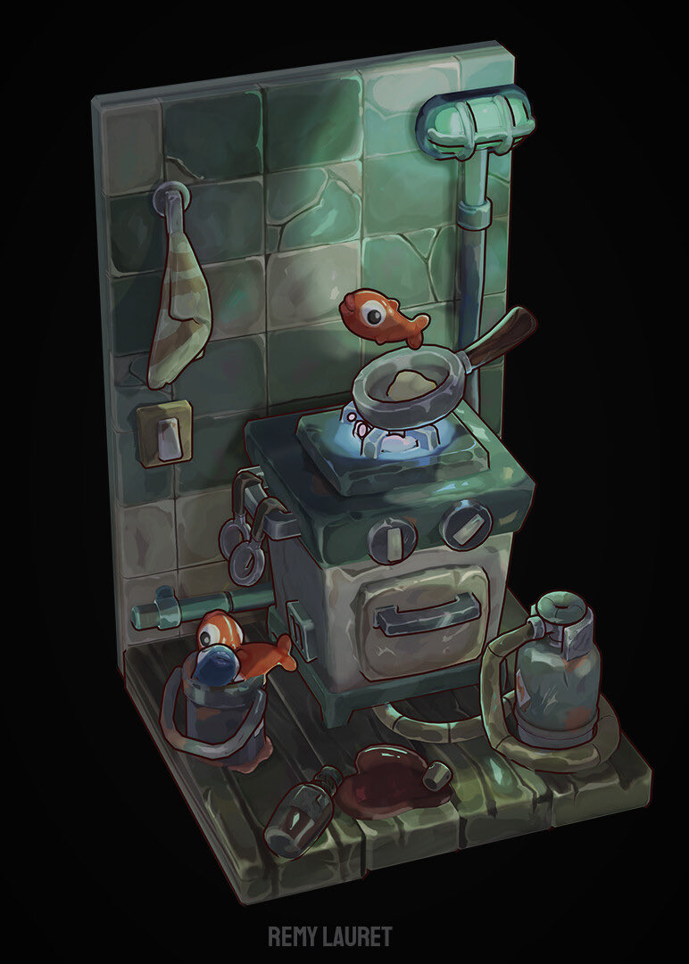 baollyy's tweet image. Hey I’m a bit late but, I’m a 3D environment artist #PortfolioDay