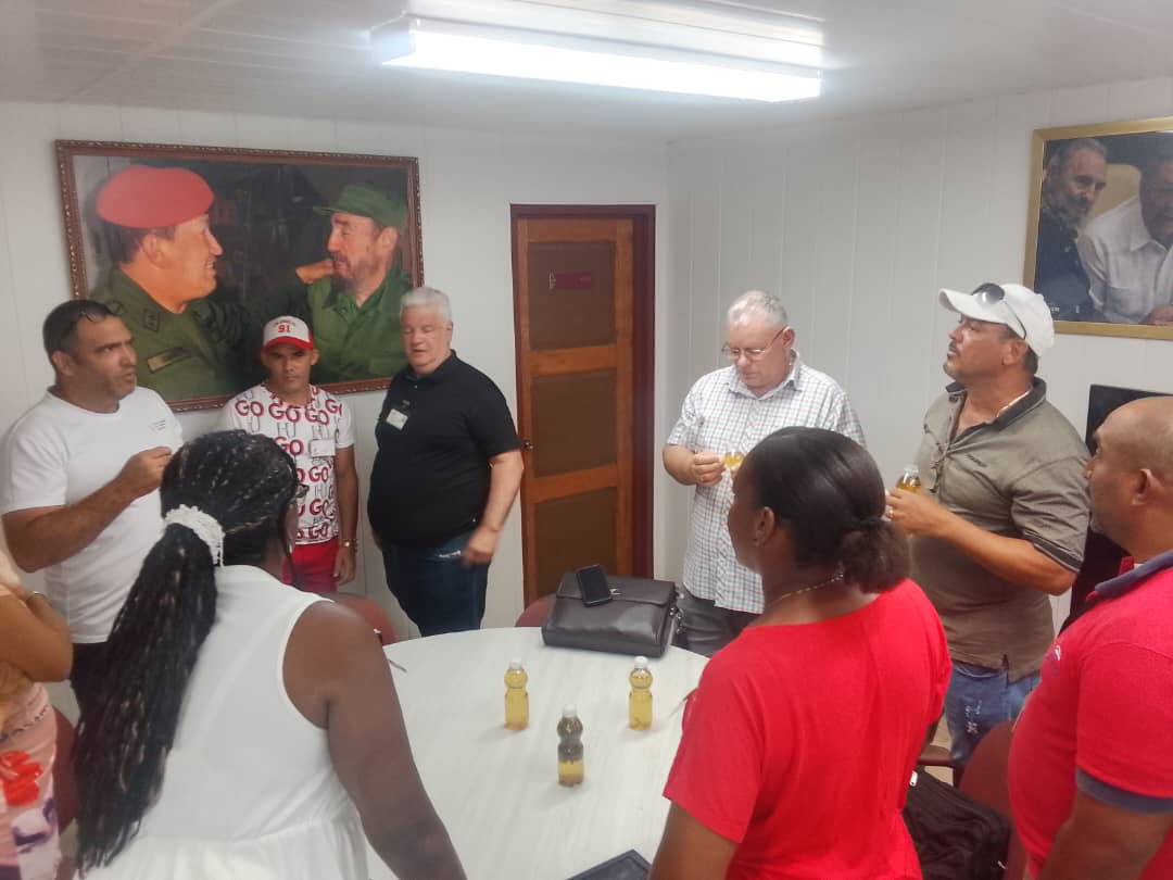 Comienza hoy Control Integral del <a href="/geiacuba/">Grupo Empresarial de la Industria Alimentaria</a>  a la Empresa Cervecería Guido Pérez‼️
El presidente de la organización <a href="/GlezEmerio/">Emerio Glez Lorenzo</a>  enfatizó que las deficiencias  sean resueltas en el menor tiempo posible y la acción metodológica impulse el desarrollo de la entidad📈
#SiSePuede