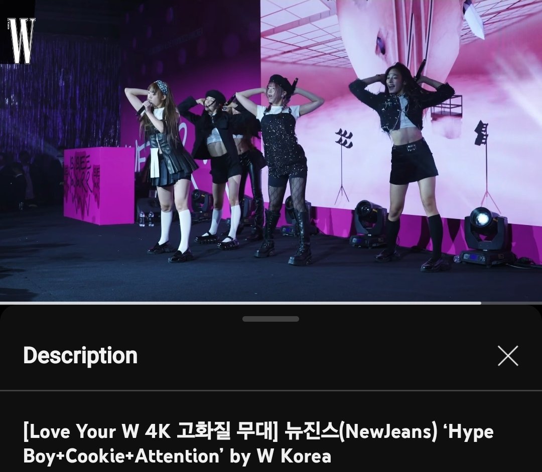 tomielvvs_'s tweet image. mind you newjeans were at the same event performing Cookie few years ago