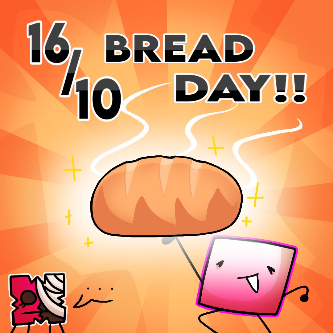 MasterTheCube5 (@masterthecube5) on Twitter photo So...it's the day after the half of the month...which means...today is bread day!!! Happy bread day :)
Art made by <a href="/unfantasmabuuu/">GHØST/VICTOR</a> (today is his birthday by the way!!!) So...it's the day after the half of the month...which means...today is bread day!!! Happy bread day :)
Art made by <a href="/unfantasmabuuu/">GHØST/VICTOR</a> (today is his birthday by the way!!!)
