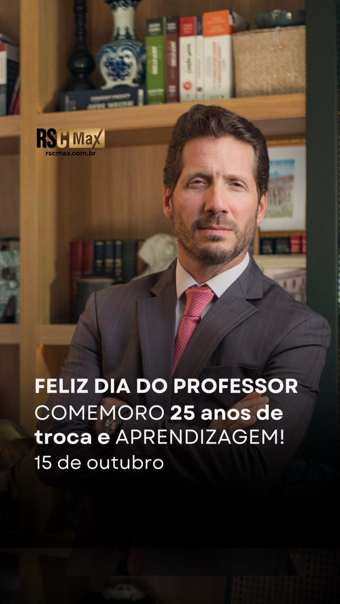 Feliz Dia do Professor para meus colegas de sala de aula e, especialmente, aos meus alunos, que confiaram em mim e me escolheram como professor. 

Link: instagram.com/reel/DP1d0SMAF…