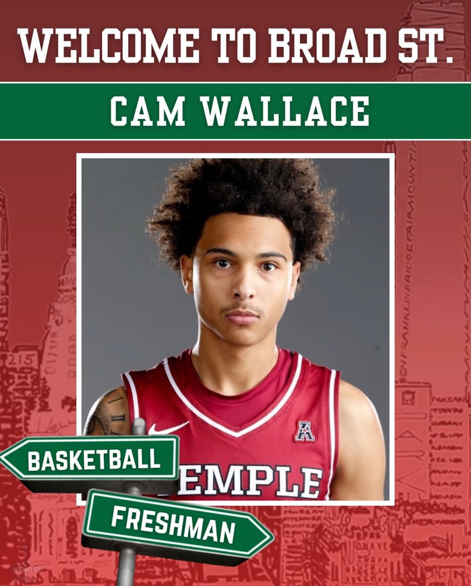 BroadStNIL's tweet photo. Welcome Cam Wallace to Broad St. NIL! Cam is a freshman out of Malvern, PA. Outside of basketball, Cam enjoys listening to music and getting some sleep. 
When asked how others would describe him in 3 words, he said: #Funny, #Caring, and #Thoughtful 🏀🍒 https://t.co/j6AHkqFzwN