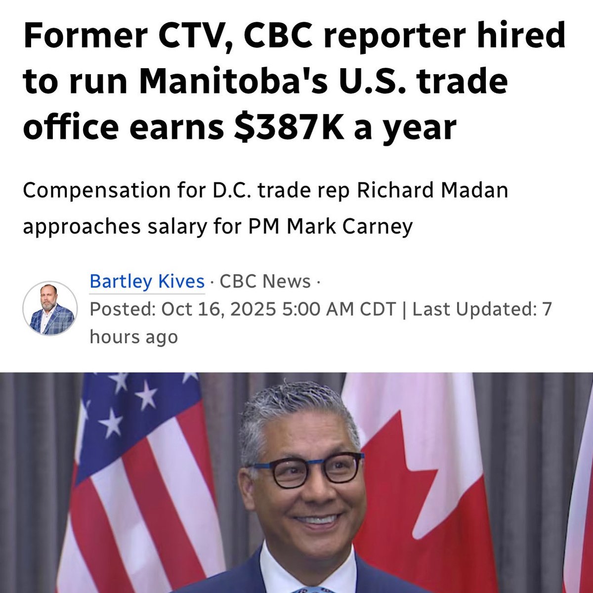 Money well spent? What are your thoughts on this position?? 

Are Manitoba Taxpayers getting new work/investment as a direct result of this person??  #mbpoli
