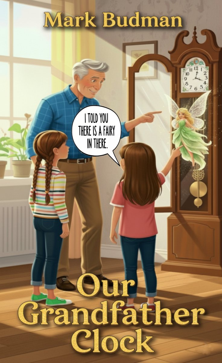 Mine: Twin girls hunt a fairy’s secret in My Grandfather Clock! Can they save their grandpa’s big reading at the bookstore? Vote: Magic or mechanics? Fantasy or STEM? Fun or lots of fun?
amazon.com/dp/B0FTCSJ9Y1