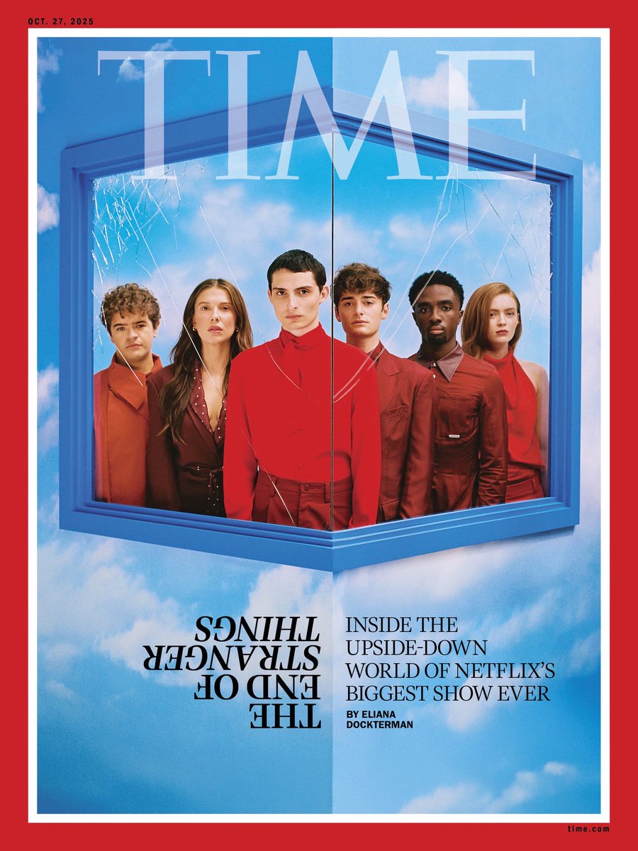 allstarsshow_'s tweet photo. Le casting de "Stranger things" pour la couverture du magazine TIME.
#StrangerThings5 #StrangerThings #timem https://t.co/JE5dditDMs