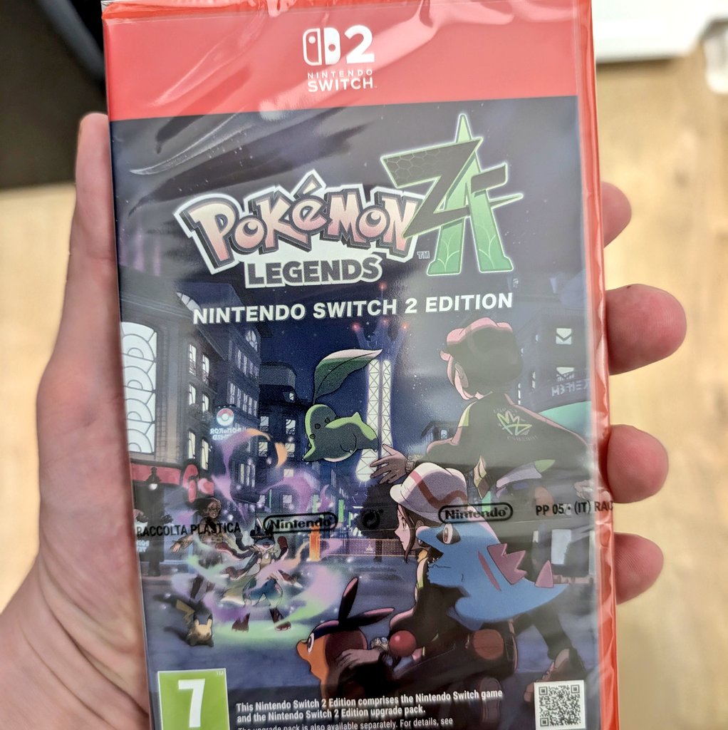 Moje pierwsze Pokemony na premierę. Let's gooooo 🔥
#PokemonLegendZA