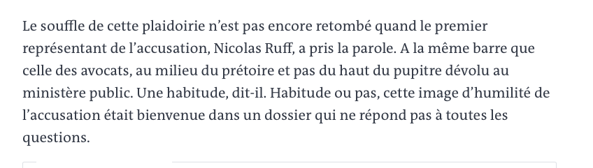 Au procès Jubillar, fait suffisamment rare pour être noté, le parquet a requis à hauteur d'avocat.