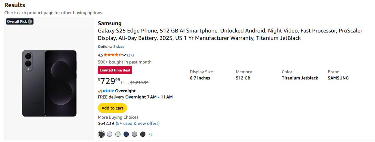 If you are ever in the market for a Samsung phone, wait 6 months and then buy one at a massive discount