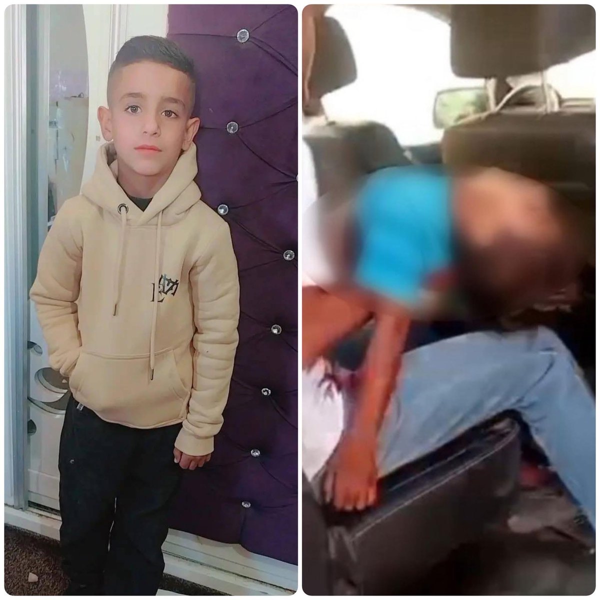 هاد الطفل اسمه محمد الحلاق عمره ١١ سنة اسرائيل اليوم قتلته بالخليل-الضفة الغربية وهو بلعب كرة مع أصحابه.