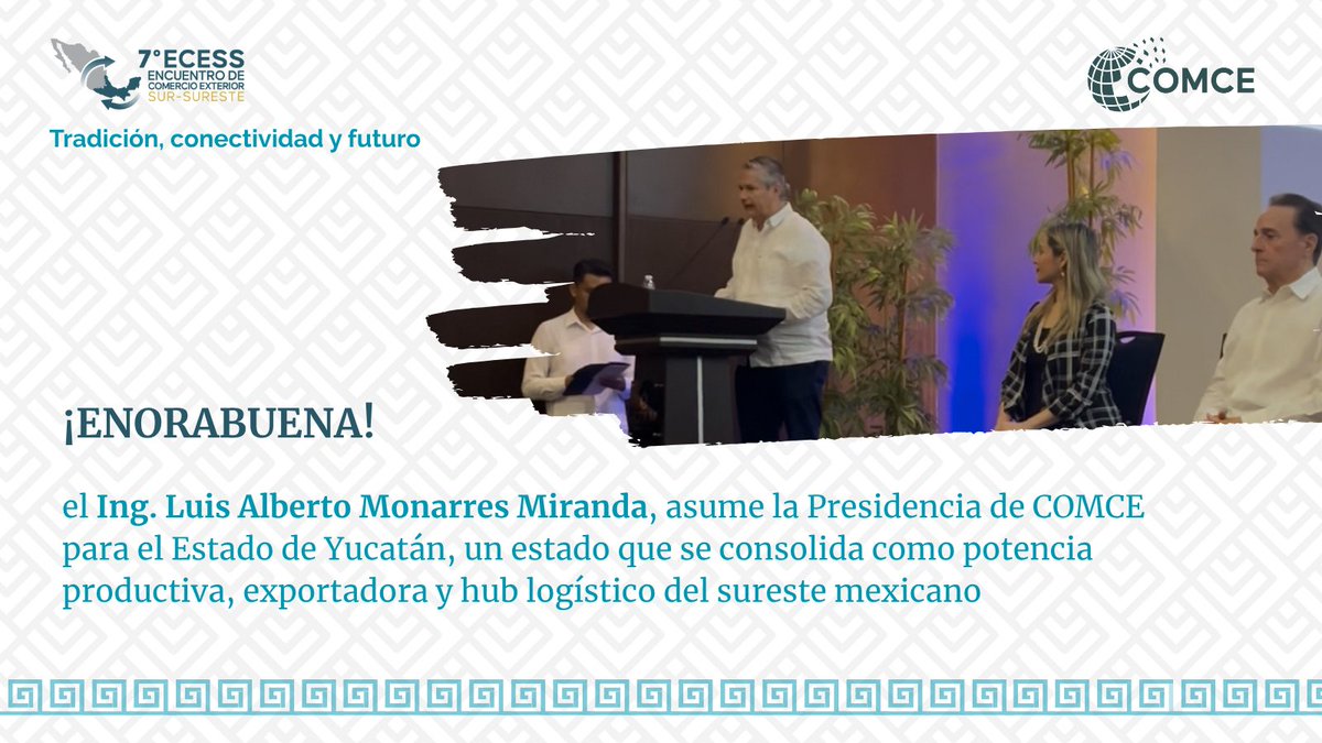Encuentro de Comercio Exterior Sur Sureste tweet media