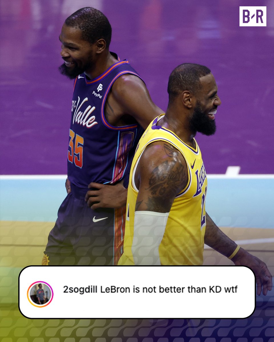 BleacherReport's tweet photo. Fans were fired up over B/R's Top 100 NBA players 🍿

Who was too low?

FULL RANKINGS HERE: 
https://t.co/PJsxFhQl0E https://t.co/hIJla90pkE