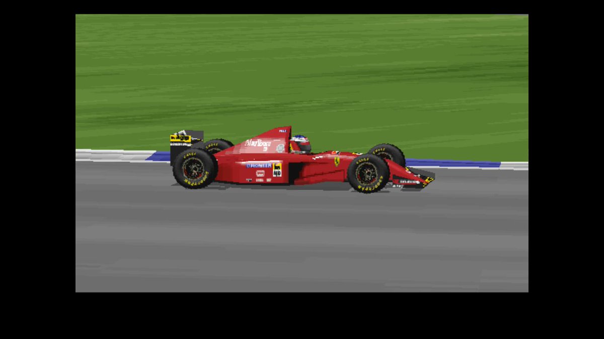 15/3/1995
#F1 Winter Testing Day 2
#Silverstone 
10:51am

Michael #Schumacher completes his first race distance run and #Ferrari are soon on the radio to him...
"OK Michael great stint - lets get ready for some low fuel runs..."
#RetroF1 #Retrogaming #Retro
