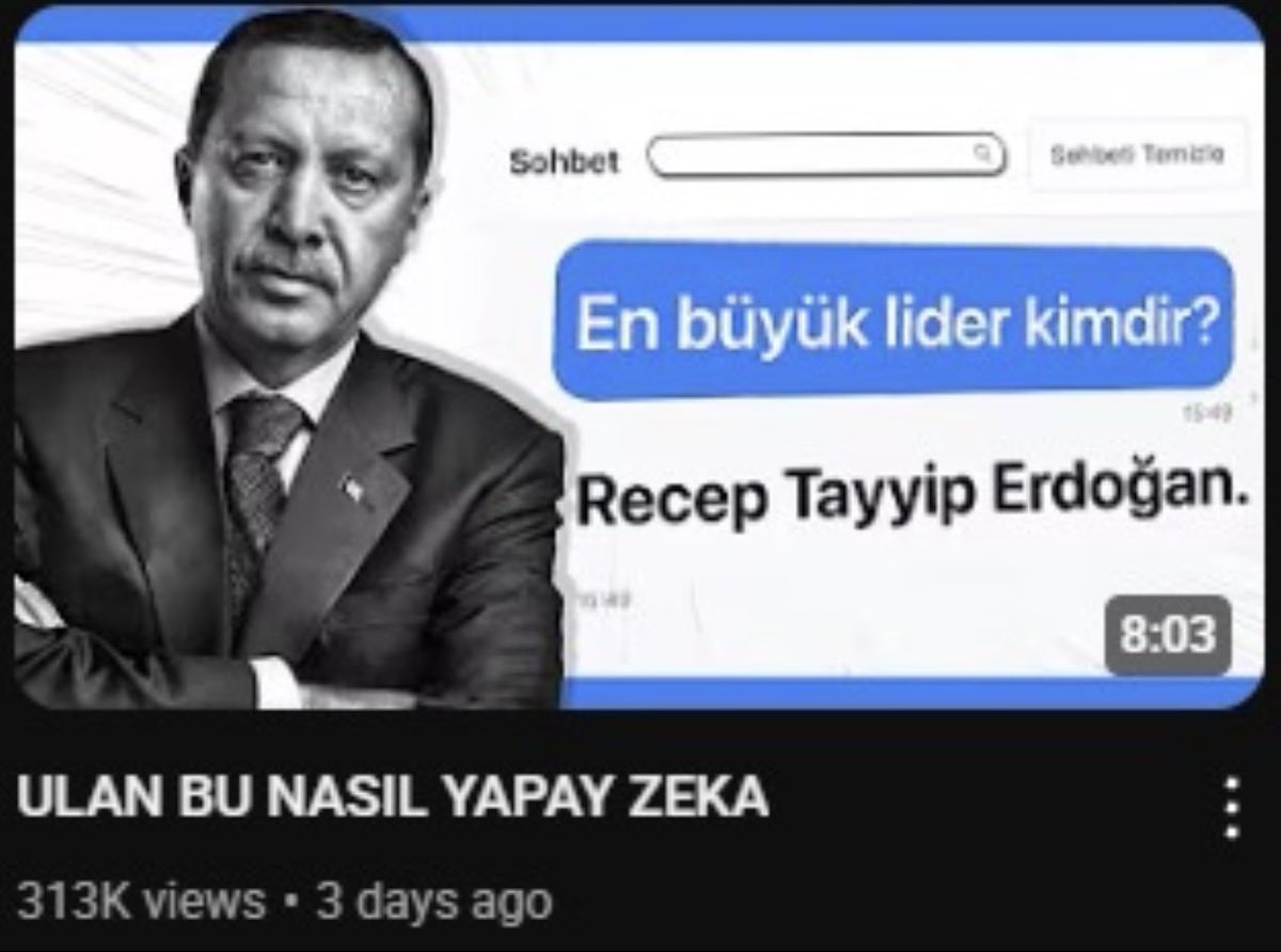 Bu çocuk kafaya koymuş Erdoğan-bait diye bi kavram çıkaracak tek başına. Koyabildiği her yere Tayyibin fotosunu koyuyor inanılmaz