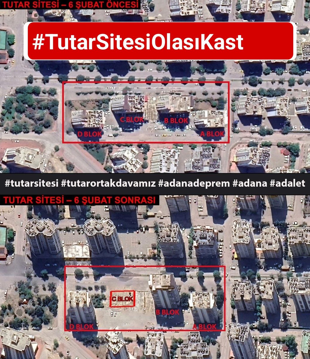Burası aparttman değil site ve tek C Blok yok neden #TutarSitesiOlasıKast
