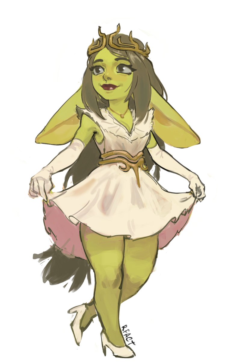 Princess gobbo 👸
I'm not very good at drawing dresses😅

#magstober #gobtober2025