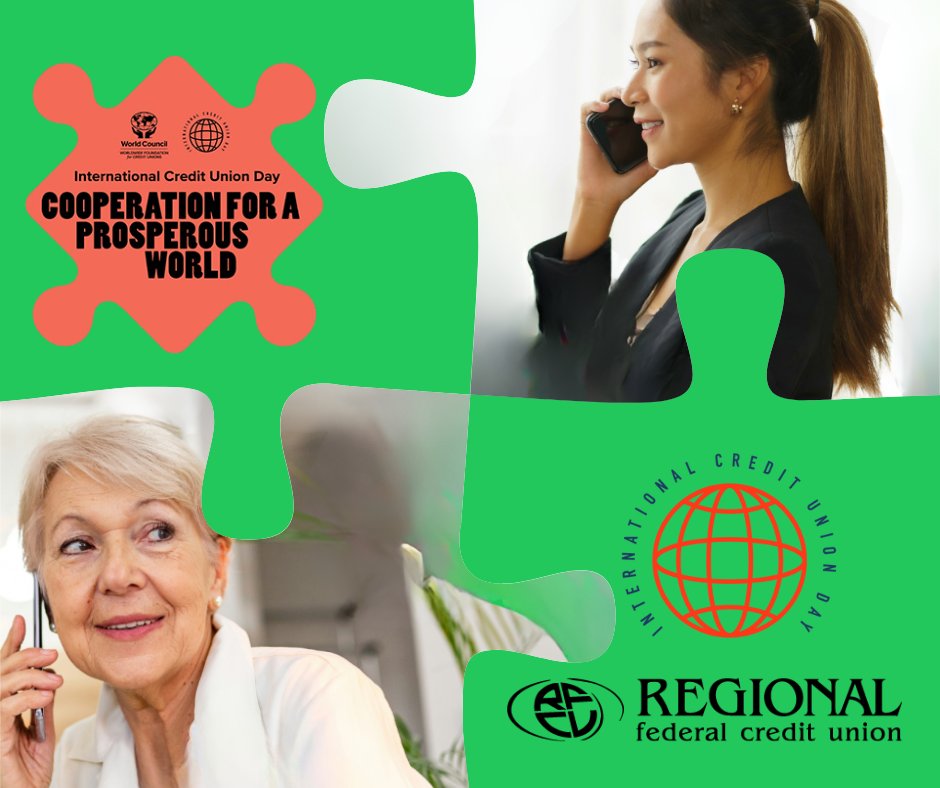 REGIONALFCU's tweet image. Unlike banks, credit unions are owned by you—our members. Since 1948, ICU Day has honored how people working together through financial cooperatives create real, lasting change.

#ICUDay2025 #PeopleHelpingPeople #REGIONALDifference